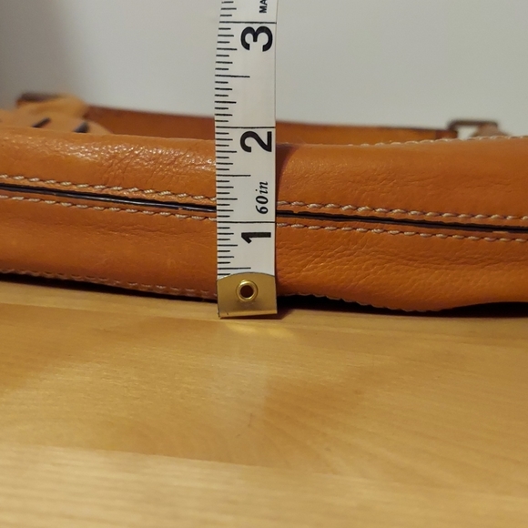 MICHAEL Michael Kors Small Cognac Brown Hobo with Buckle Details - Picture 15 of 16